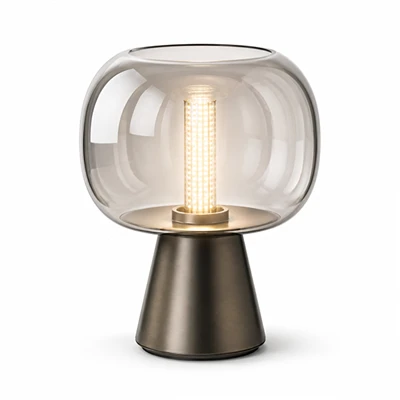 Scáth Gloine Lampa Tábla faoi stiúir